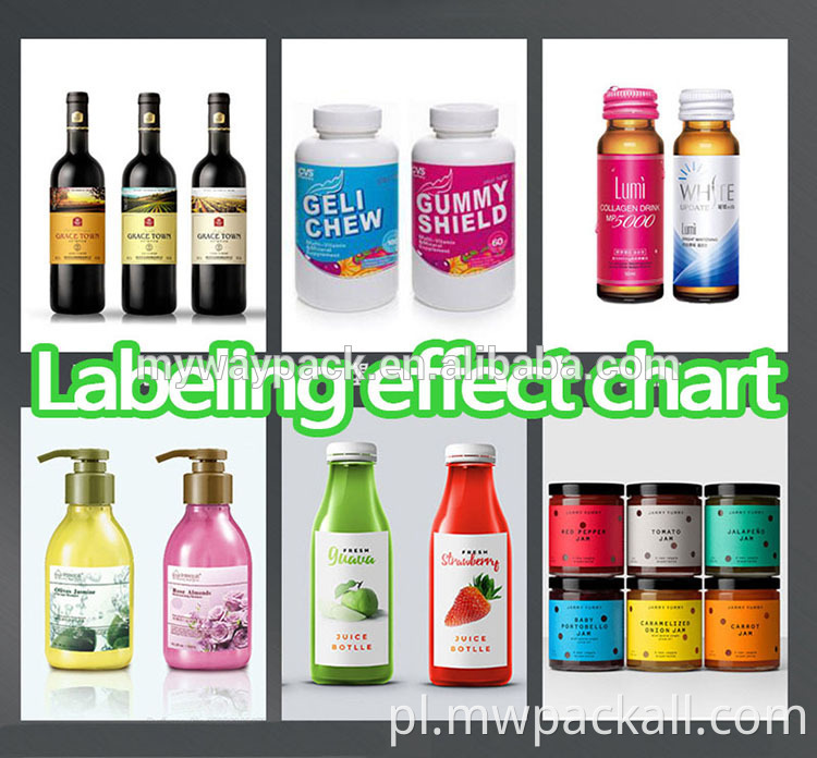 Automatyczne etykietowanie maszyny okrągłe butelka automatyczna kwadratowa okrągłe butelki do etykietowania butelek piwa do automatycznej etykiety